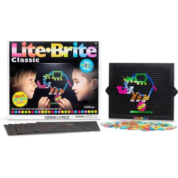 Other - Lite Brite Classic, Favorite Retro Toy - Create Art with Light, STEM,